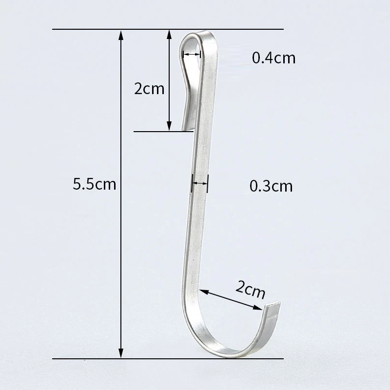 New 10pcs - Snap-on Clip Hooks Wire Shelving, Shelves, And Sink Grates - Versatile J-Hook Hangers For Kitchen, And Office Use