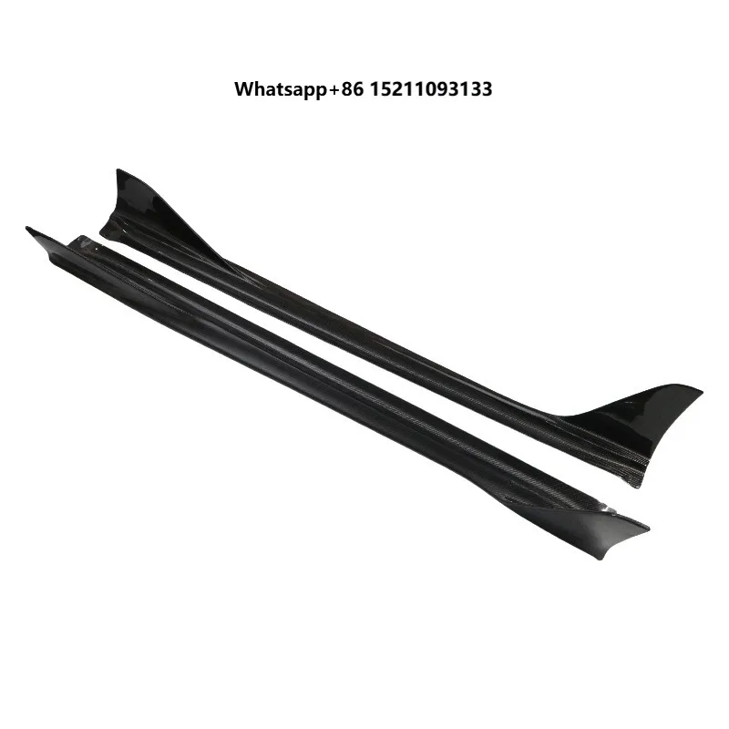 High Quality Carbon Fiber Side Skirts Body Kit PD Style Upgrade for 718 Boxster Used