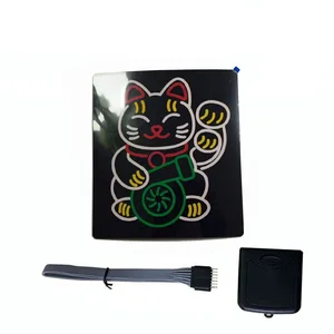 JDM-Lâmpada Marcadora Elétrica para Carro, Painel de Brilho do Pára-brisa, Luzes Piscantes, Decoração LED Azul, Queria 5 Estrelas, Etiqueta Leve 8 principais vendas reflector led para carro - №2