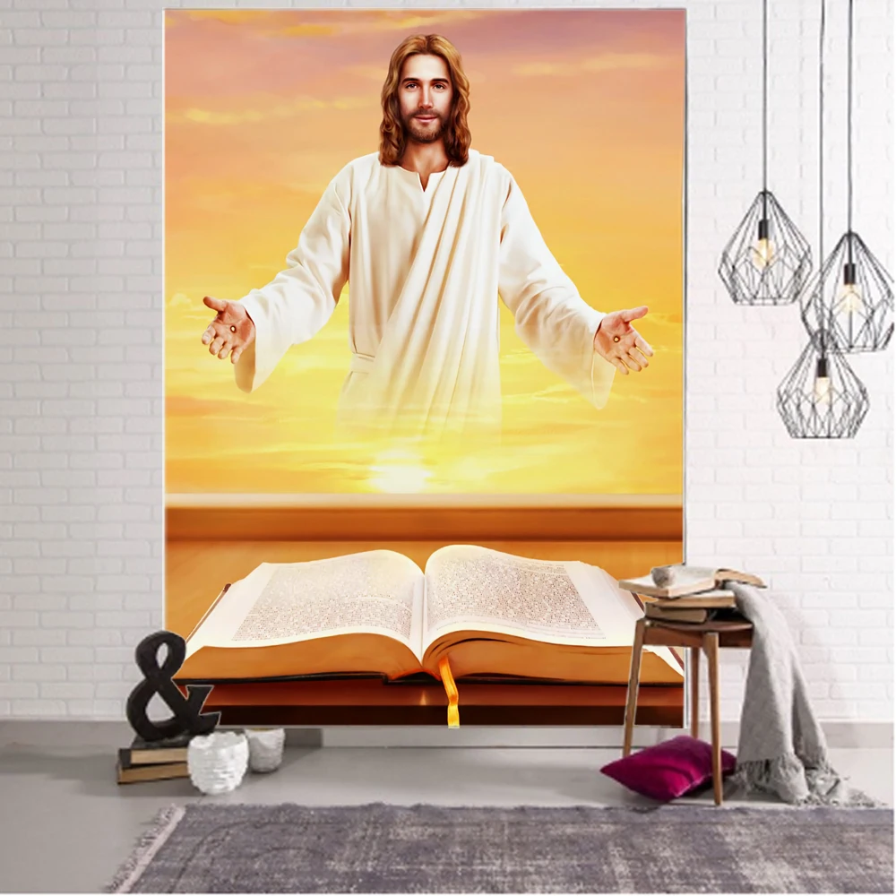 God jesus background decorative tapestry mandala decorative tapestry boho hippie wall decoration tapestry home decor tapestry