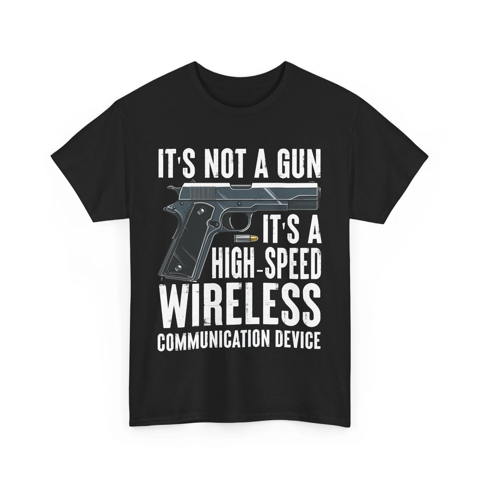 Gun Shirt, It's Not A Gun Shirt, Guns Lovers Funny Saying T-shirt Men Cotton Shirts Summer Short Sleeve Tops
