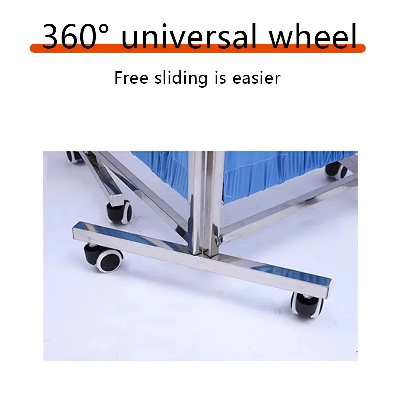 شاشة Epoxy Ward شاشة ستارة طبية ستارة سرير المستشفى شاشة قابلة للطي في المخزون #3