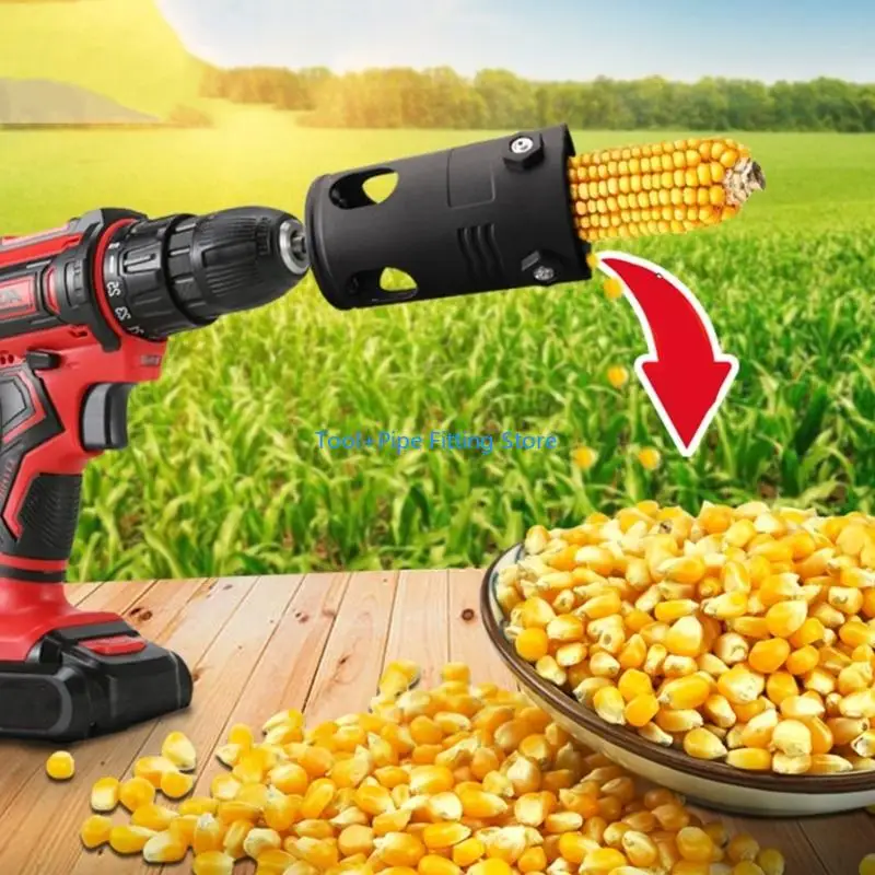 F92B Effortless Corn Sheller Threshing Machine Nylon Construction For Rapid Shelling For Busy Farmers And Homesteaders