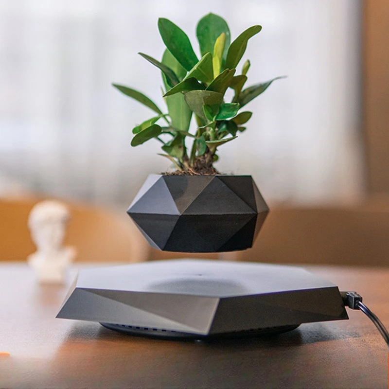 

Maglev Potted Flower Pot Aerial Creative Bonsai Plant Flower