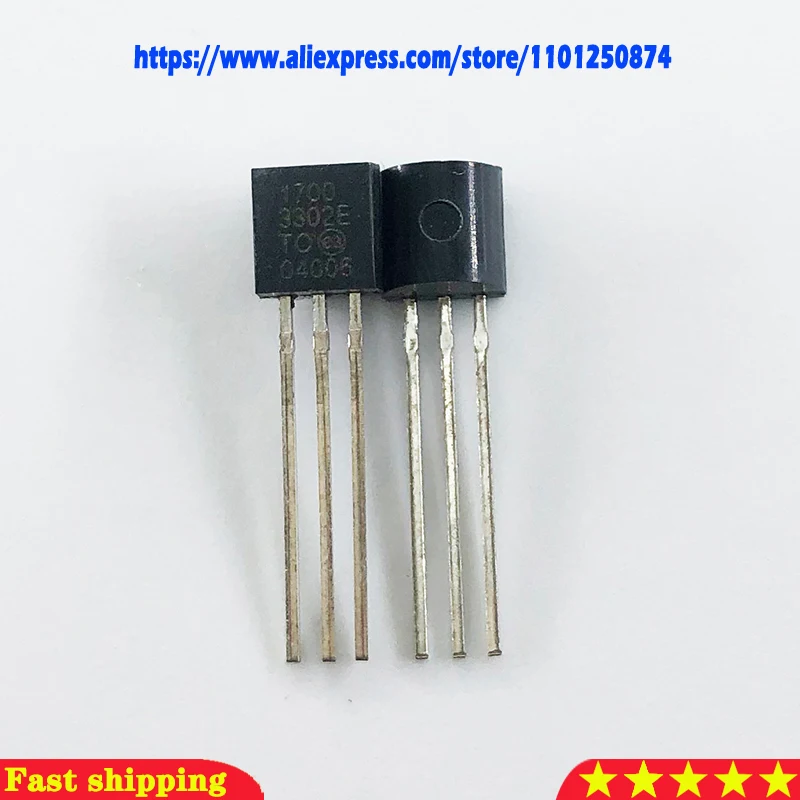 5pcs/lot MCP1700-3302E/TO MCP1700 TO-92