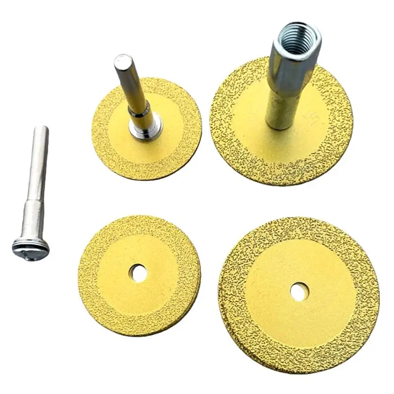 ●40mm Braze Diamond Saw Blade M10 Angle Grinder Electric Hand Drill Connecting Rod Adapter Ceramic Stone Carving Cutting Tools