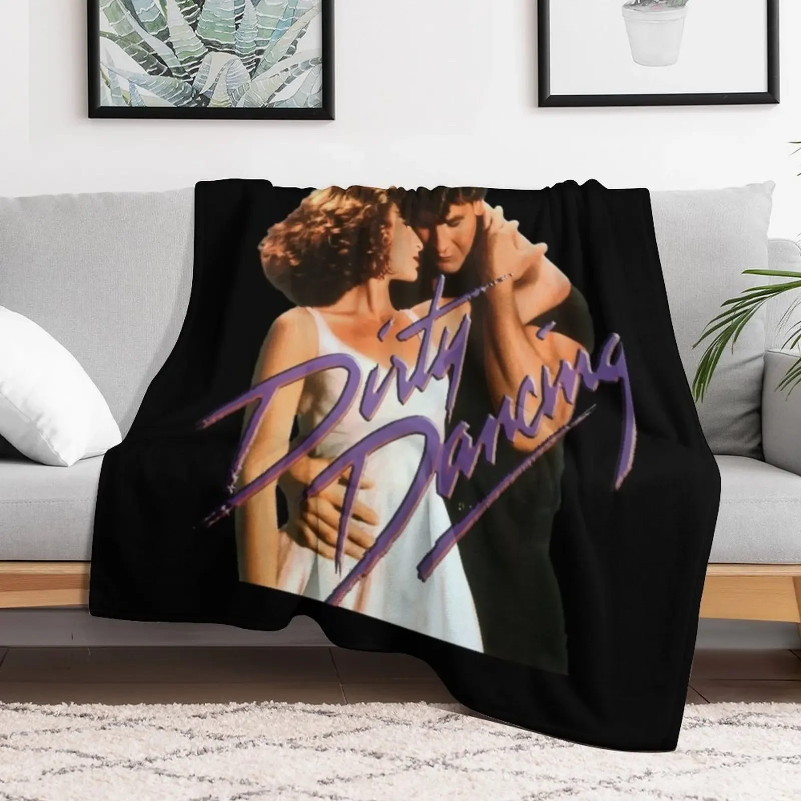 Dirty Dancing Throw Blanket Reusable Durable Soft Blanket for All Seasons