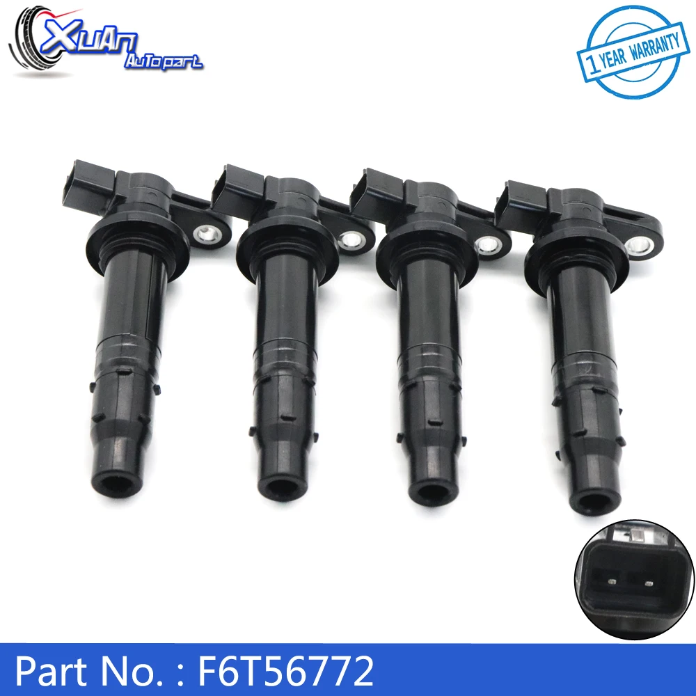 

XUAN Ignition Coils F6T56772 for Yamaha XT1200Z Super Tenere 2010-2015 for Suzuki DF 40/50 Outboard 23P-82310-00-00 23P823100000