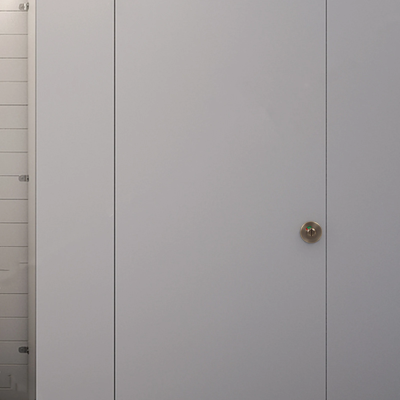 

Stainless Steel Restroom Indicator Lock Keyless Privacy Door Lock for Bathroom Commercial Public Restroom Privacy Door Handle