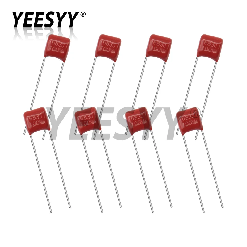 10pcs 100V 393 473 683 104 224 394 474 105 335 106 101 471 102 152 222 332 472 682 103 223 333 J CBB Capacitor 1UF 0.1UF 0.47UF