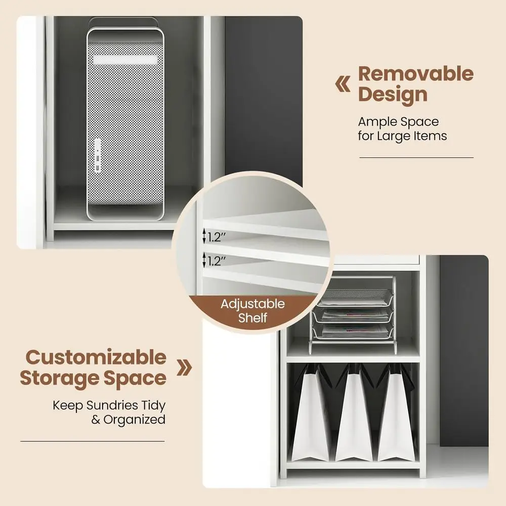 طاولة بيع بالتجزئة مقاس 48 بوصة مع درج قابل للقفل ورف تخزين، وطاولة استقبال على شكل حرف L، ومكتب كمبيوتر خشبي للصالون والمطعم، والإيقاف #6