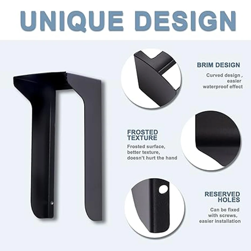 Reolink visual doorbell rain cover, metal doorbell protector, suitable for most visual doorbells and compatible with Blink/Ring