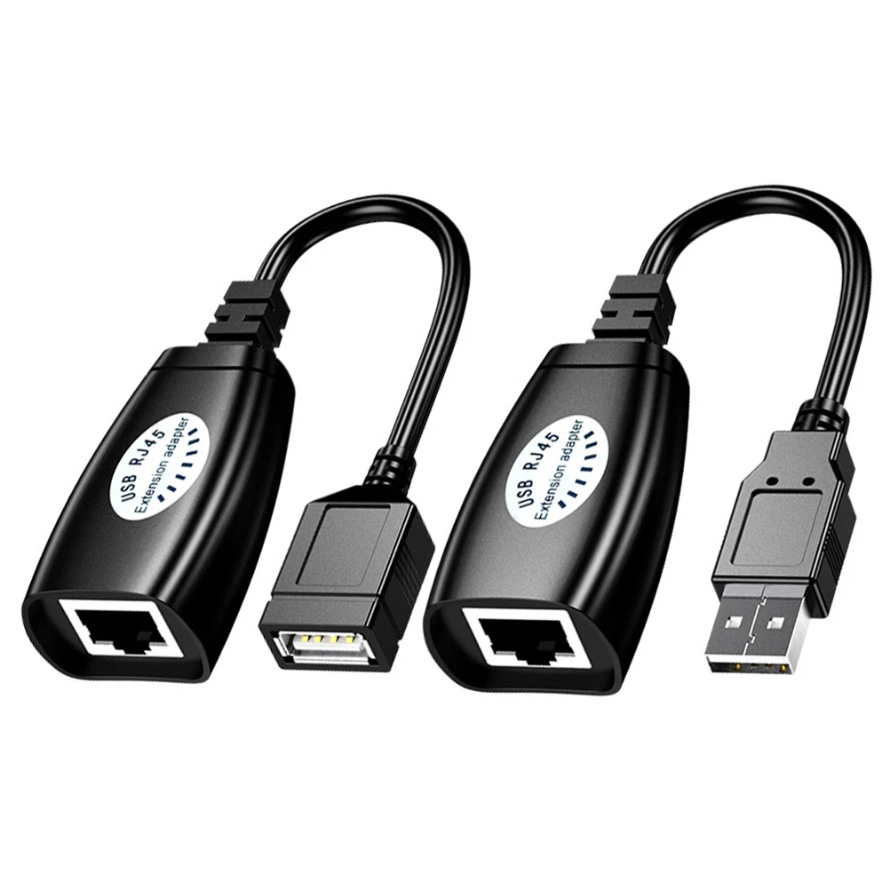

Cable Extension Portable USB Adapter Ethernet Network Extender Flexibility Convenience