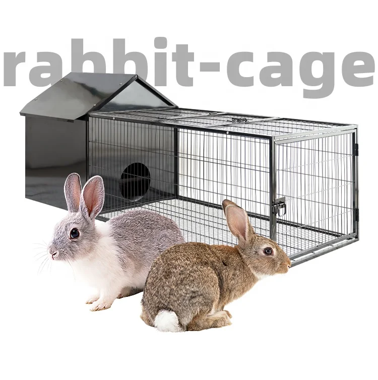 Large For Single Cages Indoor Rabbit Cage Wood Pet