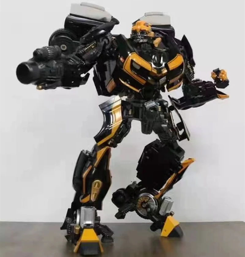 BMB-Transformação MasterPiece Bumblebe Robot, Figura Oversize Ação, Liga Filme, Escuridão KO, Brinquedos Deformação, BB02, BB-02, 28cm