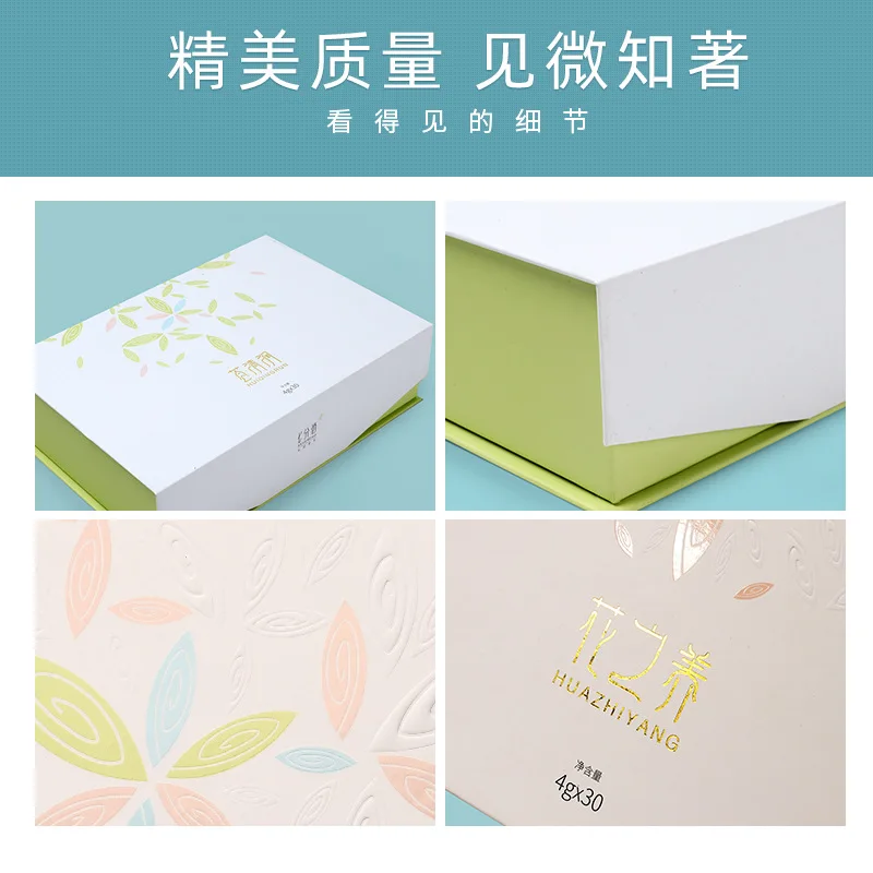 Custom High-end Cosmetic Box Teeth Whitening Device Toothbrush Packaging Box Custom Printing Magnetic Flip Lid Inne