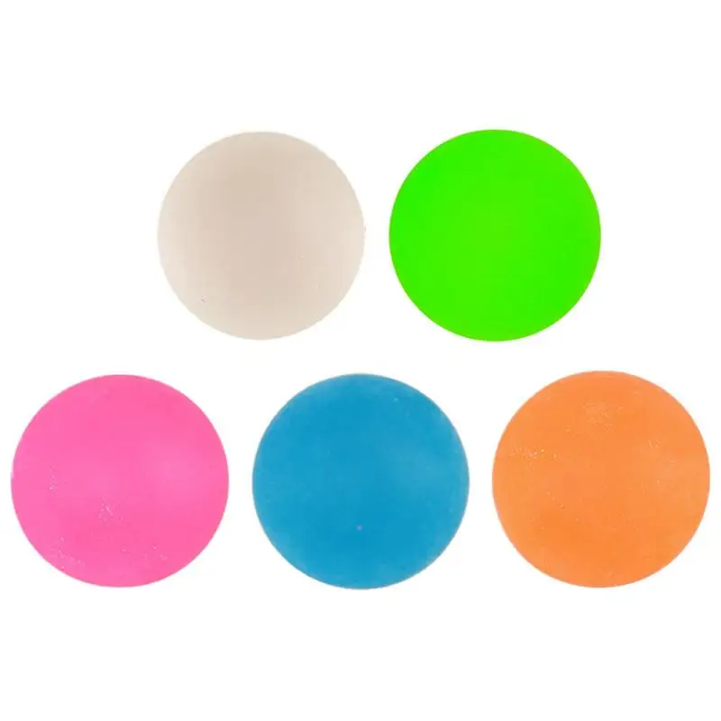 

Fidget Ball Toys Soft Fidget Stress Balls Sticky Toys Reusable Elastic Pinch Toys For Boys Girls Classroom Easter Basket Stuffer