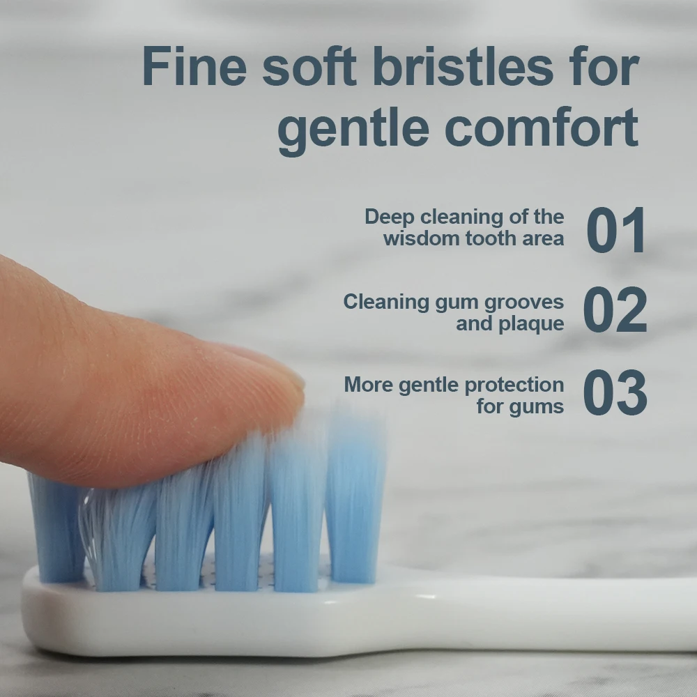 20pcs Toothbrush toothpaste Clean Braces Adult Orthodontic Toothbrushes Dental Tooth Brush Soft Bristle Oral Health Care keleek