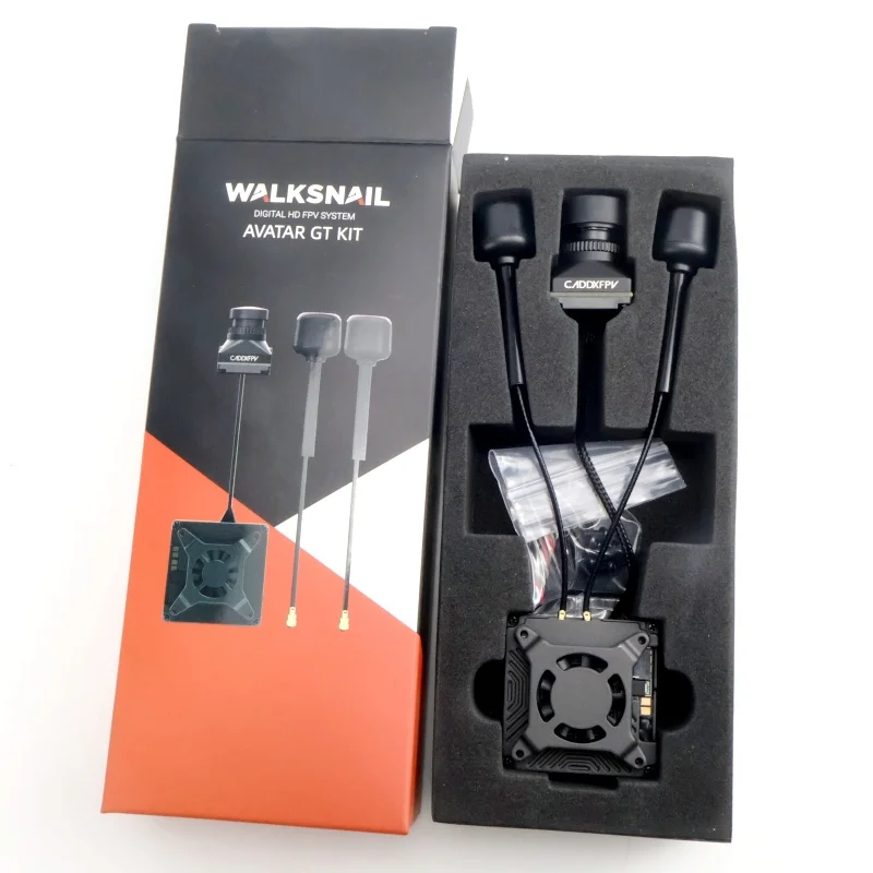 

Avatar GT KIT Avatar HD Pro Camera 1080P 160°FOV Gyro 1/1.8 Inch Camera,5.8G 2W Transmission FPV Cam VTX Kit