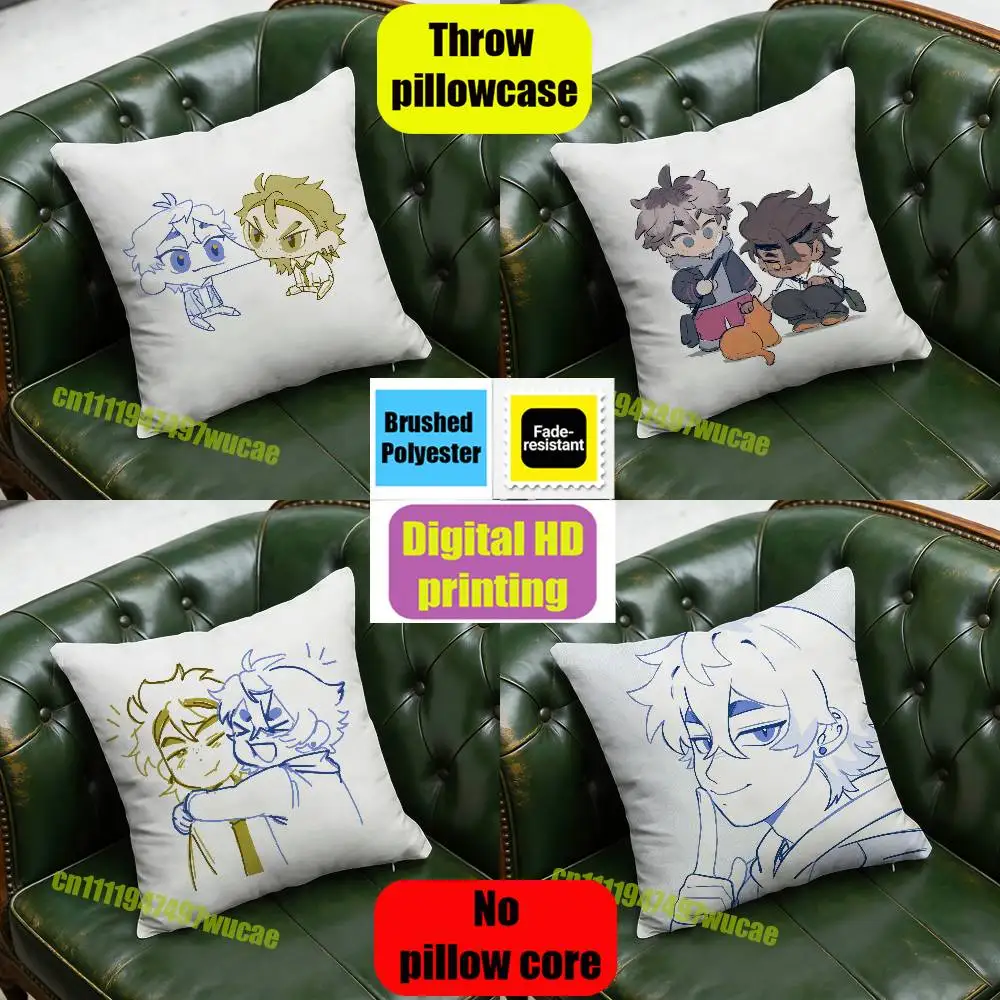 

For R-Rebound of the H-Heart Throw Pillow Case 35x35cm Home Custom Square Pillowcase Cushion Cover