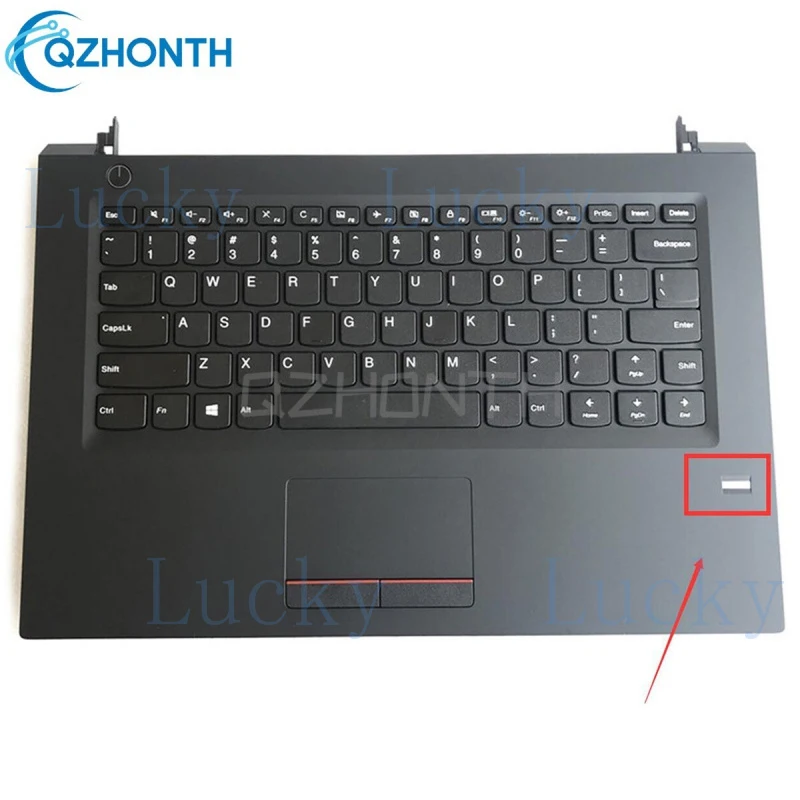 

f New Palmrest w/ US Keyboard Touchpad For Lenovo V310-14 V310-14ISK V310-14IKB