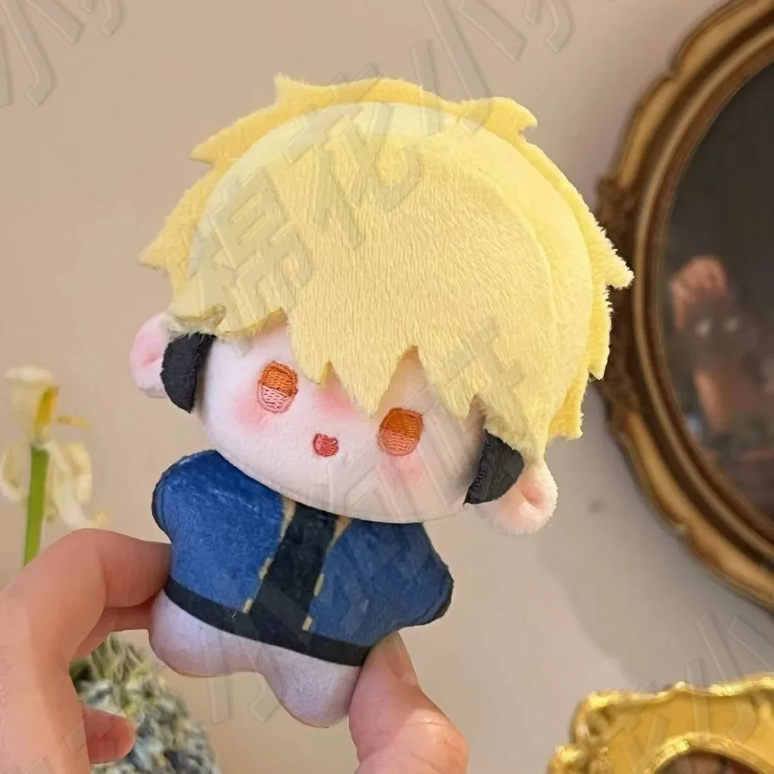 Агент по времени, аниме, периферийный вентилятор, атрибут для косплея, 10 см, хлопковая кукла с принтом, милая подарочная кукла