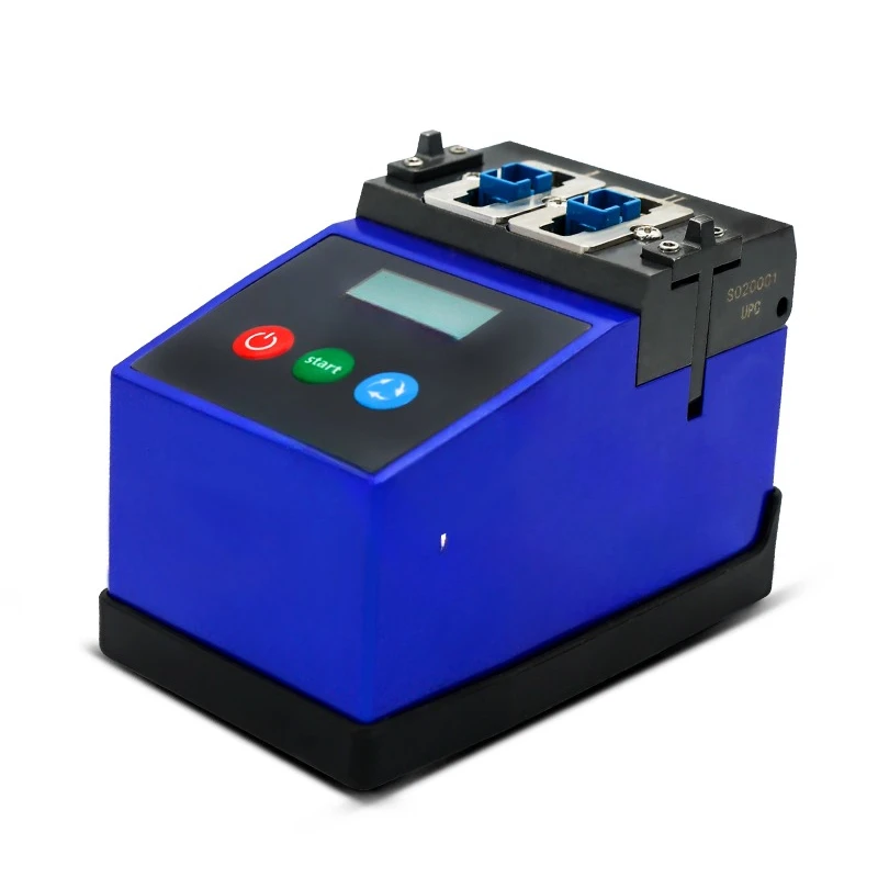 Optical fiber grinding machine intelligent terminal forming portable type