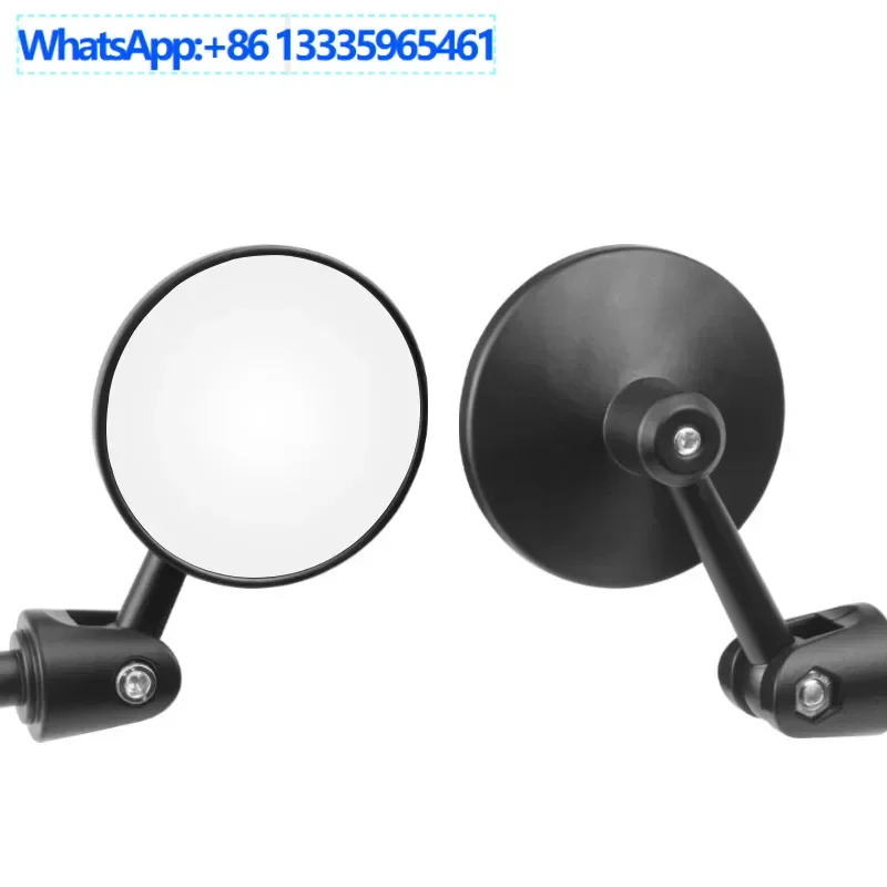 

10PCS electric vehicle motorcycle rearview mirror reflector universal locomotive rearview mirror pedal small round hand