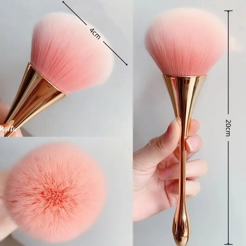 Small Pretty Waist Makeup Brush Powder Blusher Brush Single Powder Brush Fluffy Soft Hair Honey Paint Beauty Tools Nail Brush