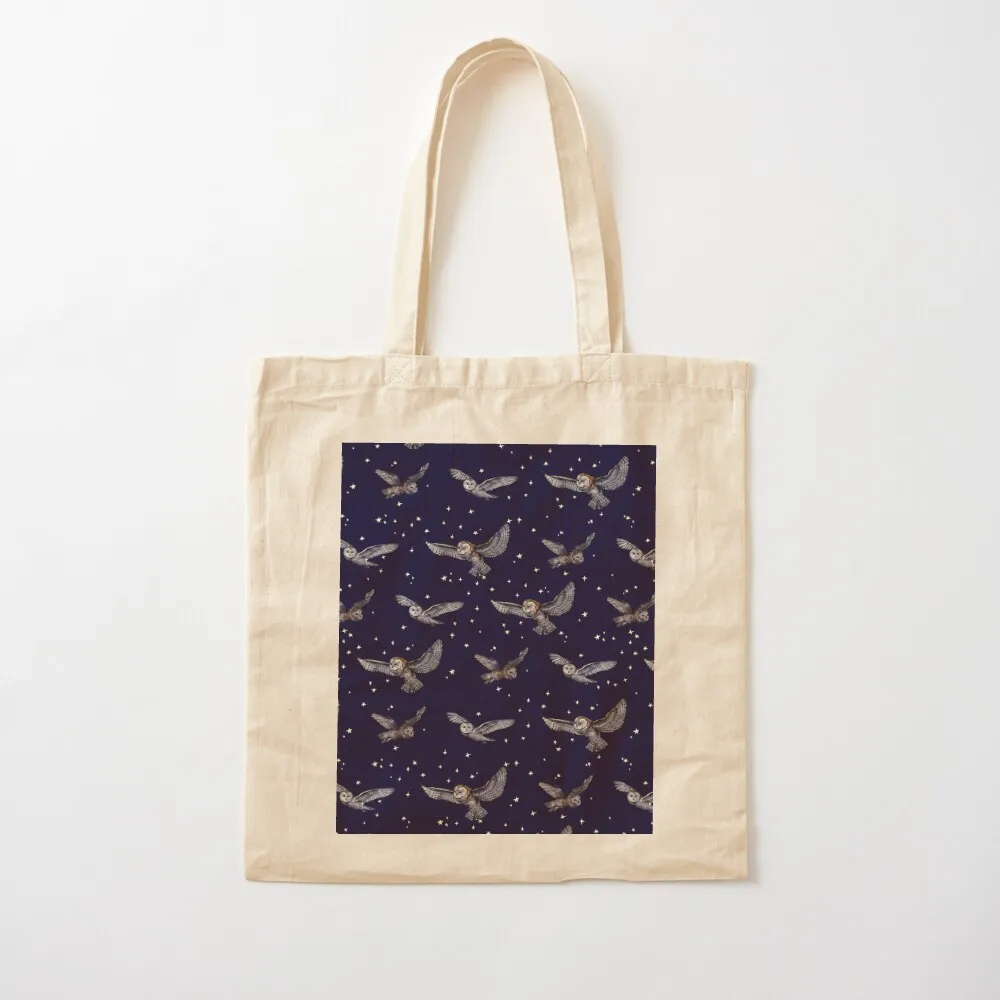 

Owls at Night Tote Bag Women's tote bag canvas bags Canvas Tote Bag