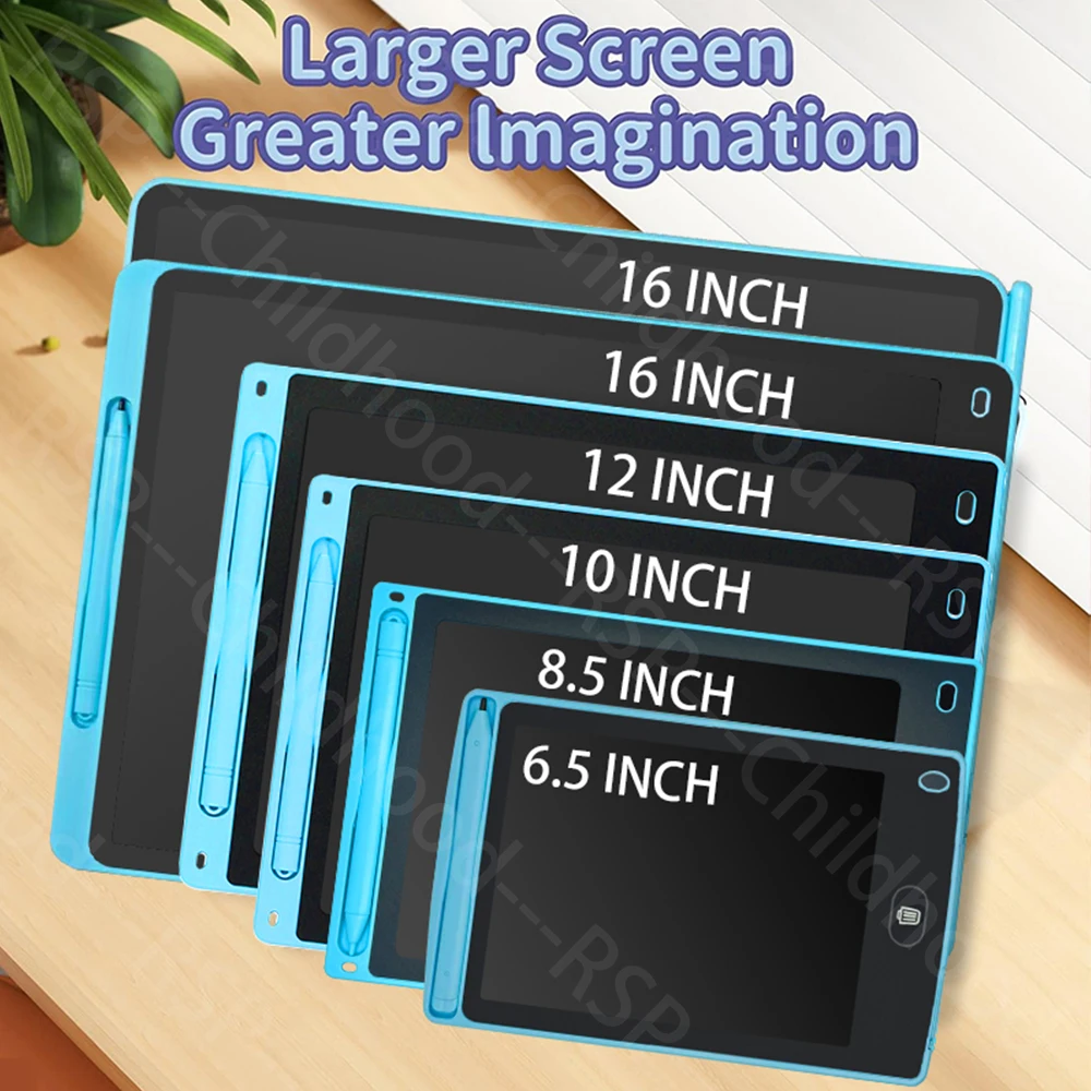 6,5/8,5/10/12/16-Zoll LCD-Zeichentablett, Handschriftblock, elektronische Schreibtafel, Kinder Weihnachts-/Geburtstagsgeschenke/Lernspielzeug
