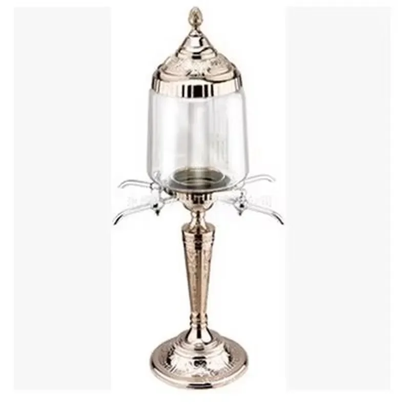 Classic environmentally friendly hot and cold drinking water glass copper beer tower water dispenser