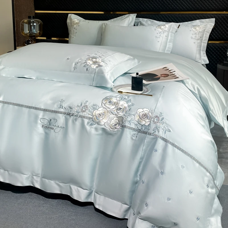 Luxury Bedding Sets 2025, 100% Cotton, High - End, Simple Design, Full Size