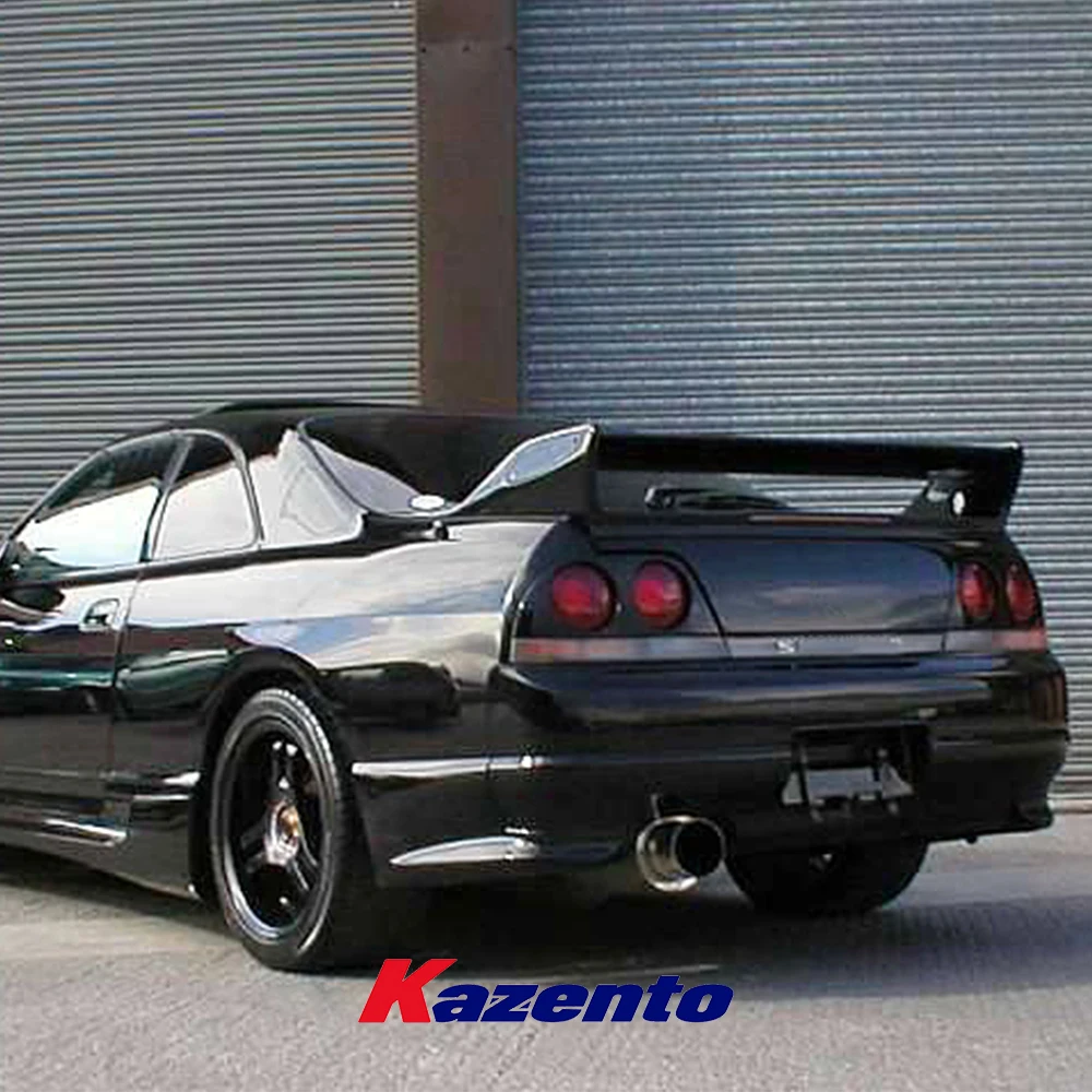 

TS Style Fiberglass FRP Unpaint Rear Bumper Spat For Nissan Skyline R33 GTS Only
