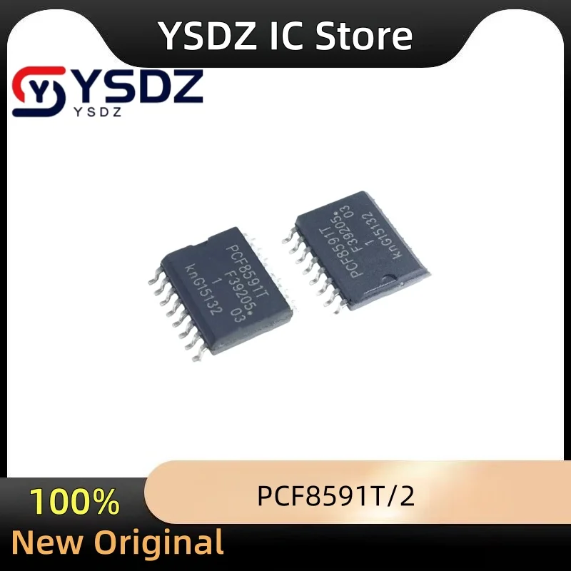 10pcs~50pcs/LOT PCF8591T/2 I2C Bus Interface Register SOP16 New Original IC for Electronic Components