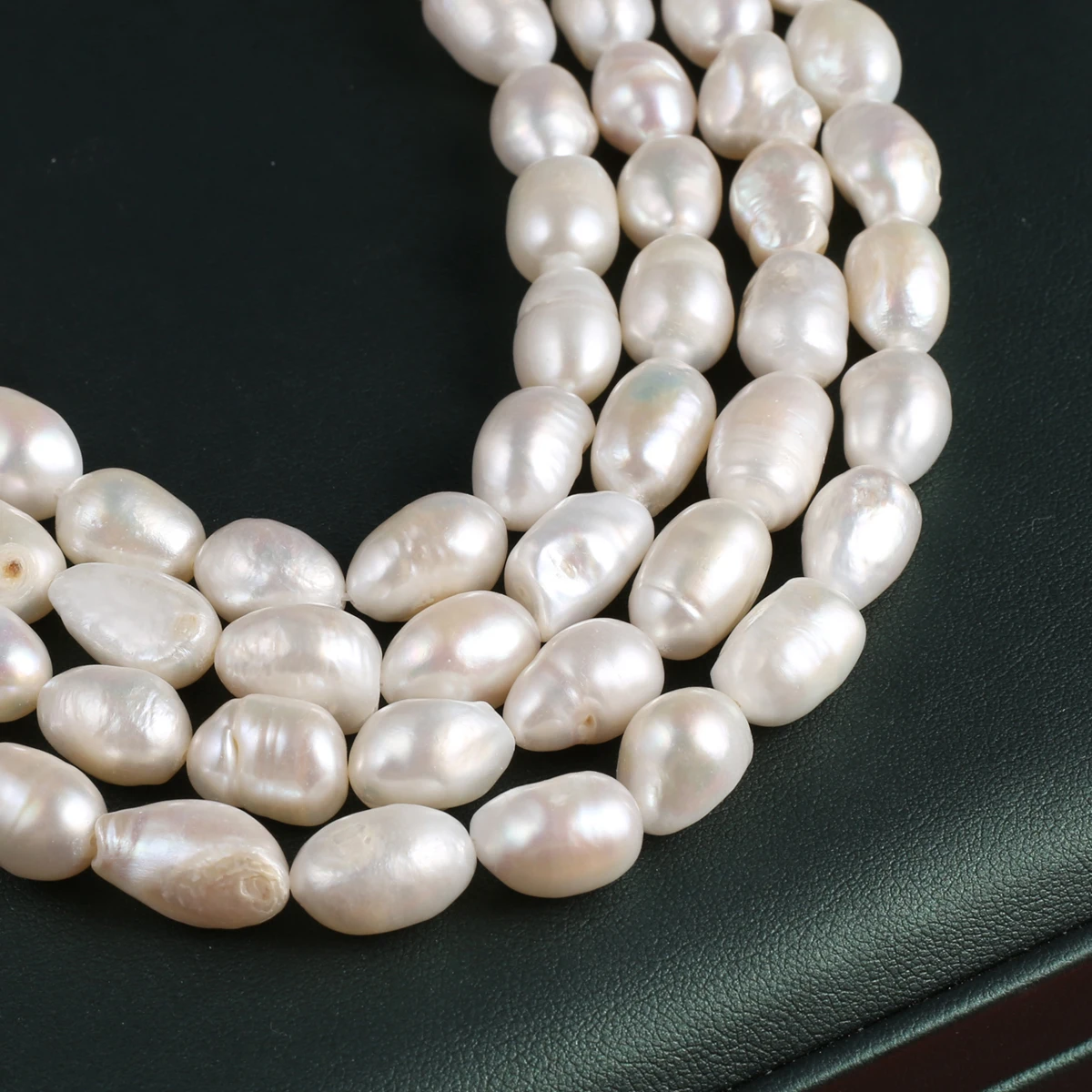 Natural Pearl Straight Hole Beads Exquisite Shape Elegant Appearance For DIY Jewelry Making Handmade Bracelet Necklace