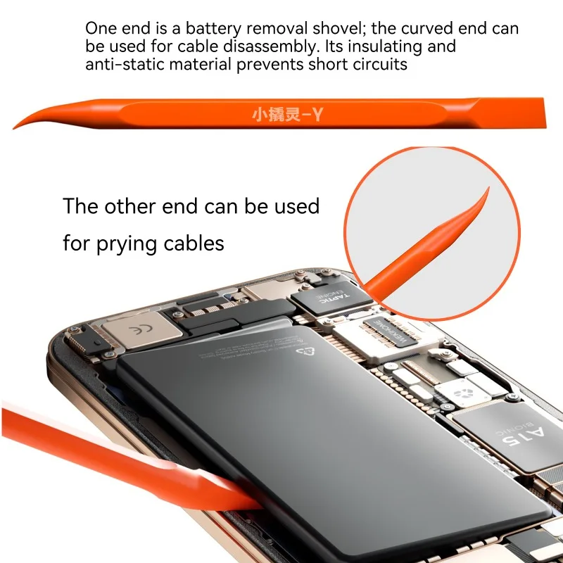 I2C 7 in 1 Anti-Static Nylon Plastic Spudger Pry Card Set Tool for Openning Screen Phone and Battery Repair Tools set