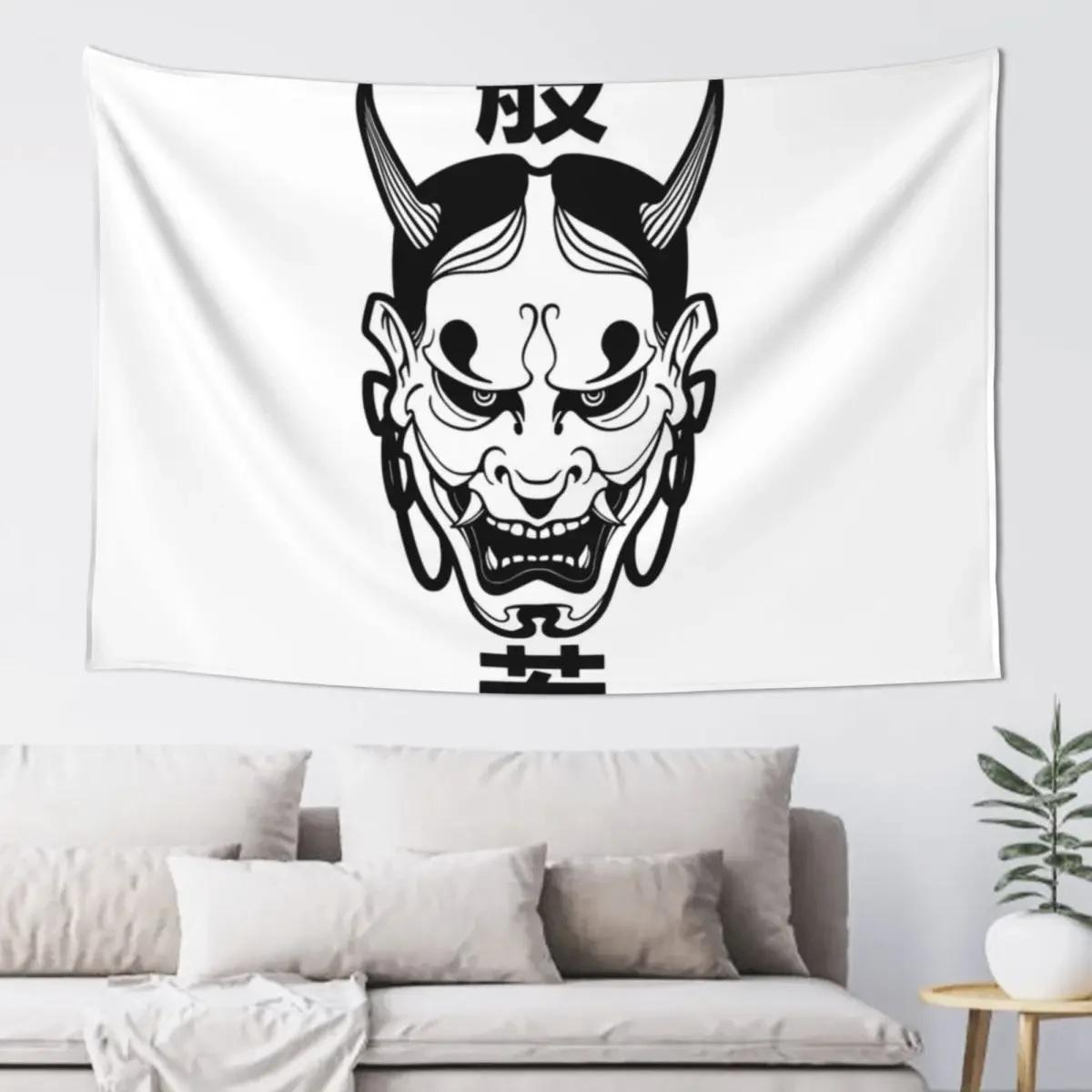 

Hannya Mask Tapestry Bedrooms Decorations Decoration For Home Tapestry