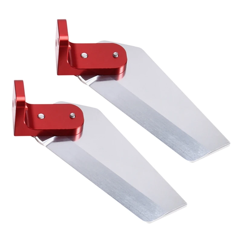 

Turn Fin 95Mm Length Adjustable Aluminum Turn Fins For RC Offshore Boats, Racing O Boats ,Remote Control Boats Parts