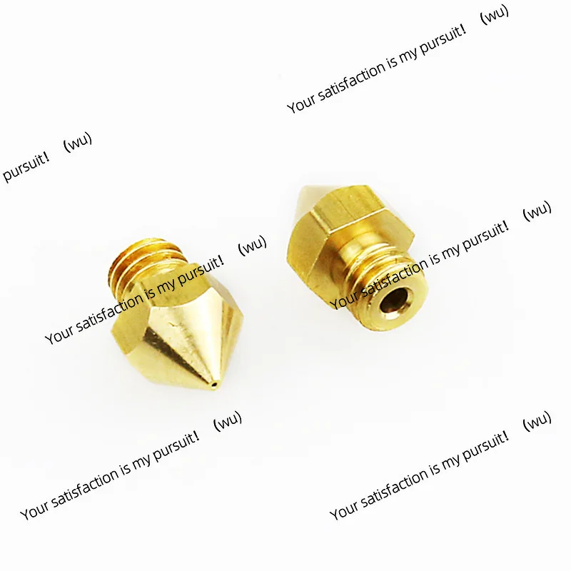 Anet 2 0.4mm nozzles per set + M6 × 30/40mm Teflon throat + heating block for MK8 Makerbot A8 A6 A2 3D printer