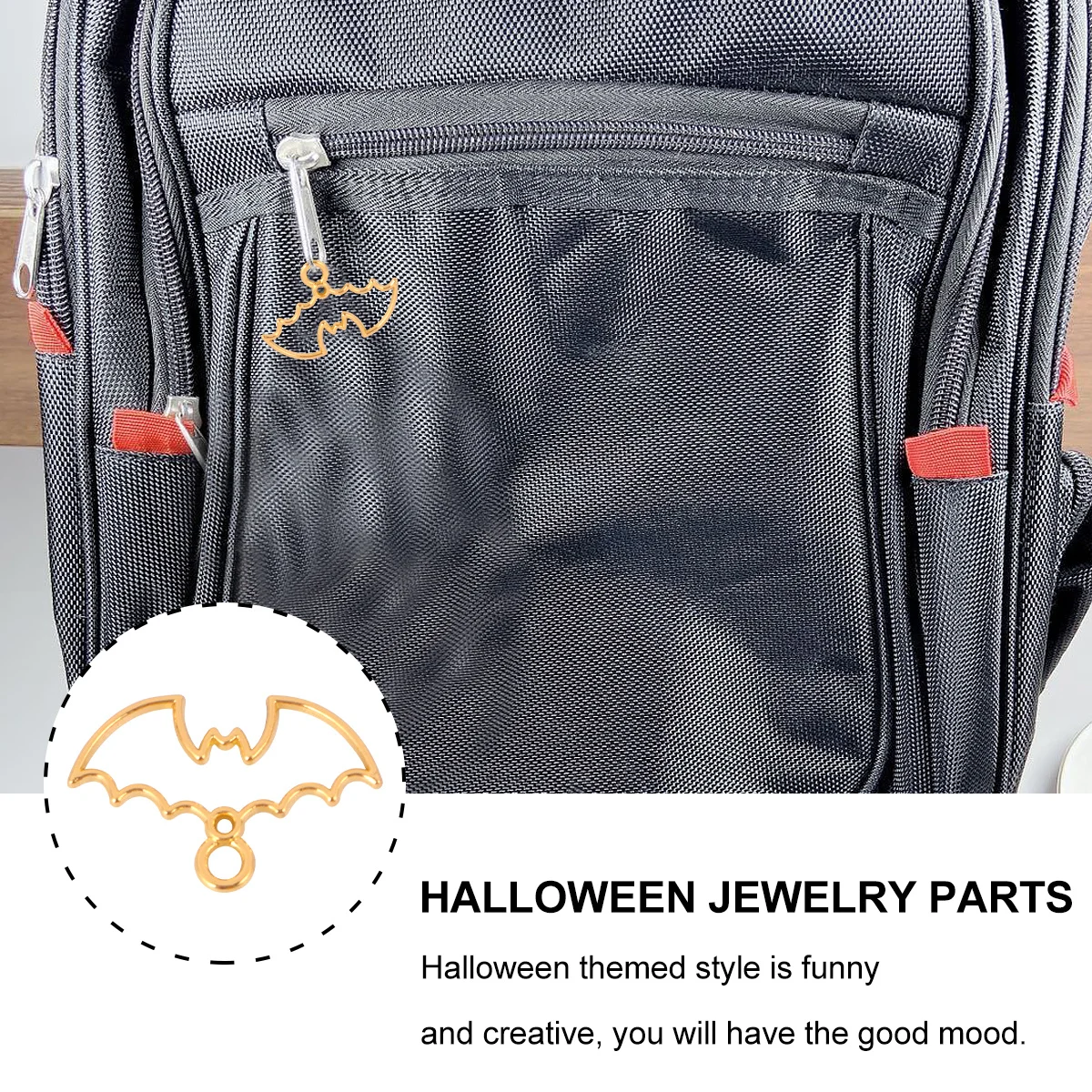 

20 шт., клейкий металлический каркас из УФ-смолы в форме летучей мыши, детали ювелирных изделий на Хэллоуин, подвесные капли, прочные серьги из цинкового сплава