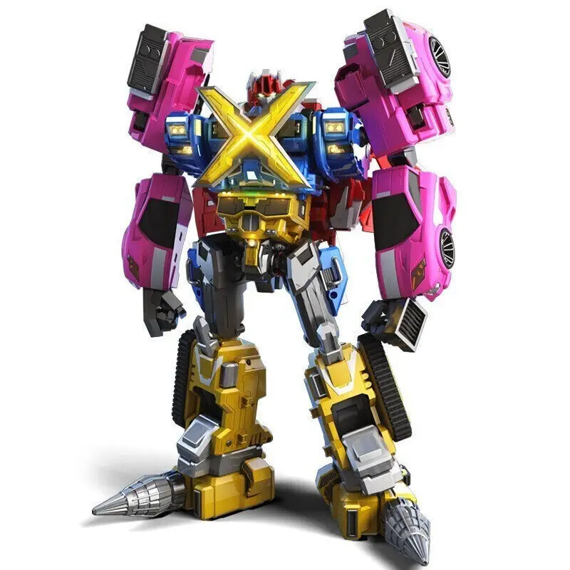 MiniForce X Transformation MiniForce Special Agent Transformation Robot Model Toy Puzzle Assembly Transformation Mech children's