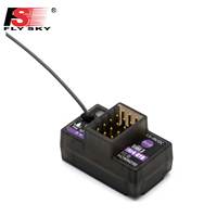 Flysky Remote Control Noble NB4 Gyro Receiver 4 Channels INr4 GYB, for Flysky NB4 Noble Lite Noble Pro Radio Transmitter AFHDS 3