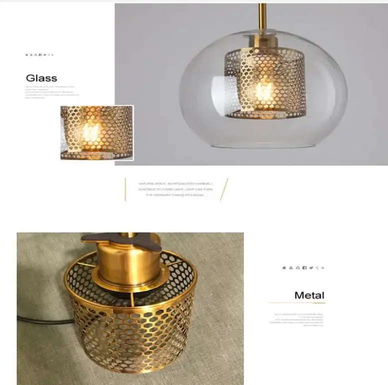 

Modern Chandeliers Glass Ball Pendent Lamps Living Room Dining Room Lighting Home Appliance Ceiling lights