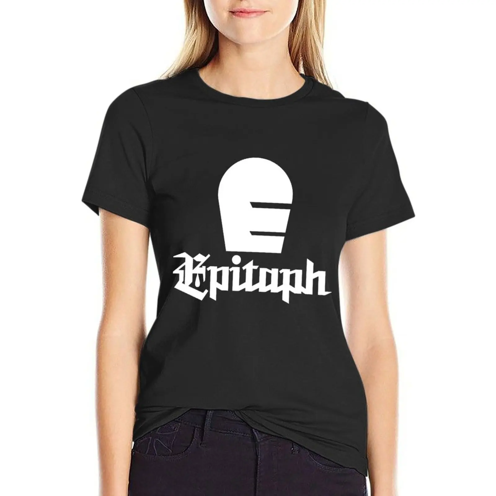 Epitaph -legendary punk rock record label 2 For Fans T-Shirt summer top Short sleeve tee tees t shirts for Women