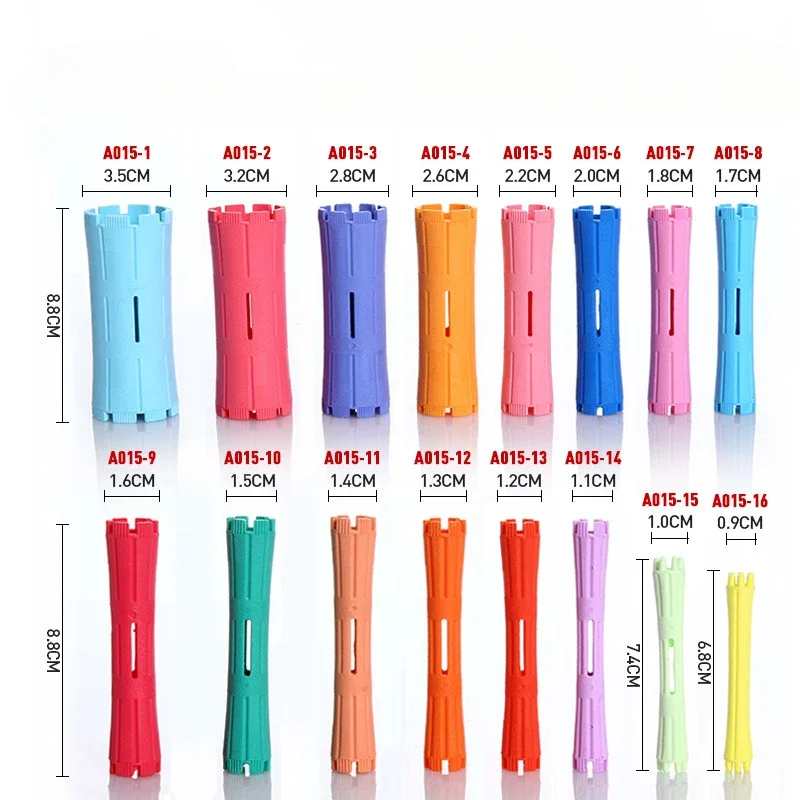 Бигуди Hair Perm Rods Cold Wave Rods Plastic Perming Rod Hair Curling Rollers Curlers Steel Pintail Comb Hair Curler No Heat 헤어롤
