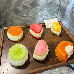 Fruit Yogurt Taba Squishy Strawberry Yogurt Fruit Dessert Squeeze Toy Mochi Toy Stress Release Anti Stress Hand Relax Gift Toy