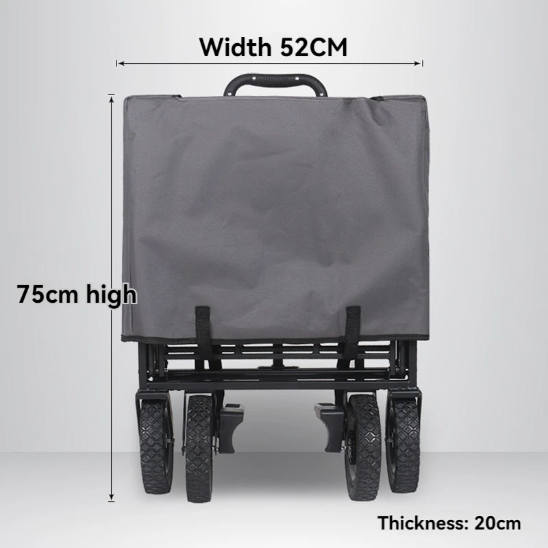 

Portable folding trolley trolley supermarket outdoor camping car fishing camping handling cargo trailer