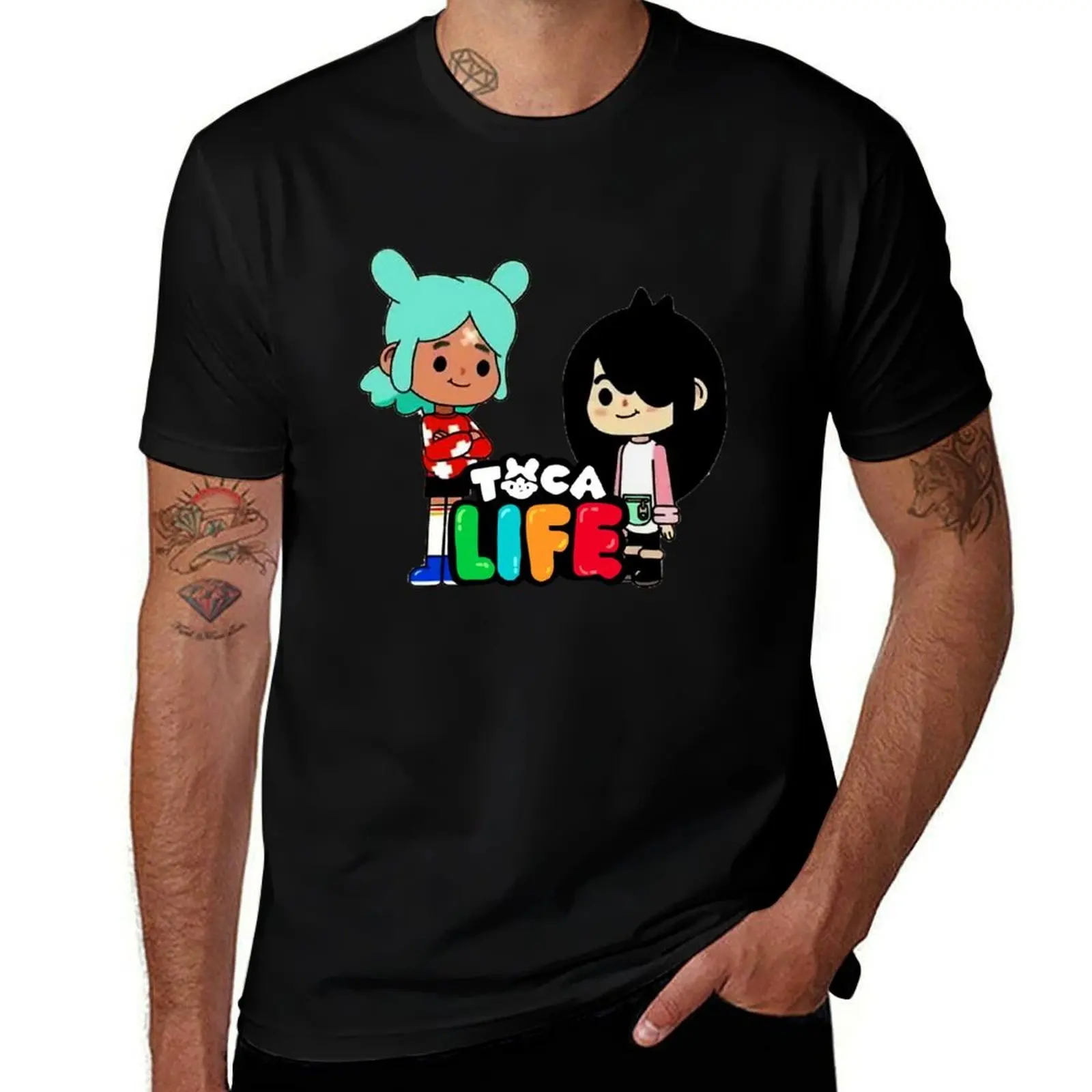 

Toca Boca - Toca box - Tocaboca Rita and Nari T-Shirt Sun Protective Outdoor Tee Top