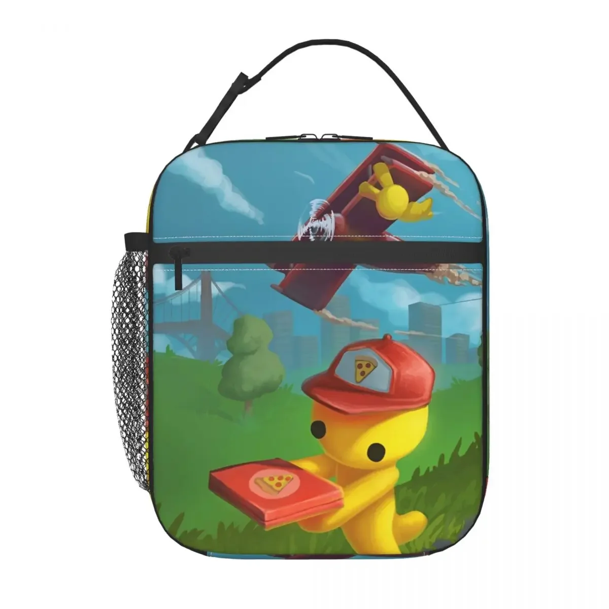 Insulated Lunch Bags Wobblys Lifes Online Game Product Lunch Food Box New Cooler Thermal Bento Box For School